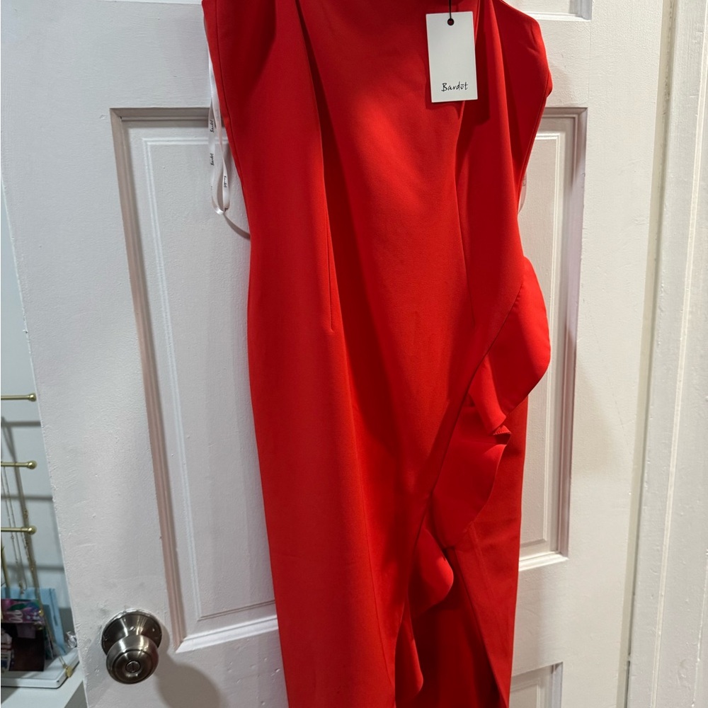 Red/orange dress